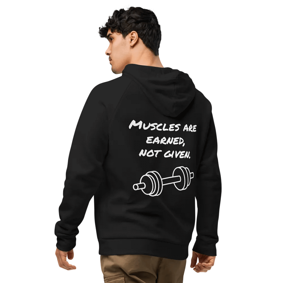 Justice Dumbbell Unisex Hoodie product image (6)