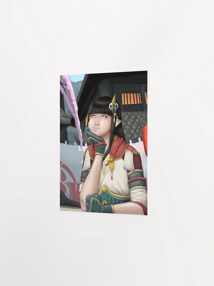 MH Comic: Hinoa's Contemplation (Matte Poster) product image (16)