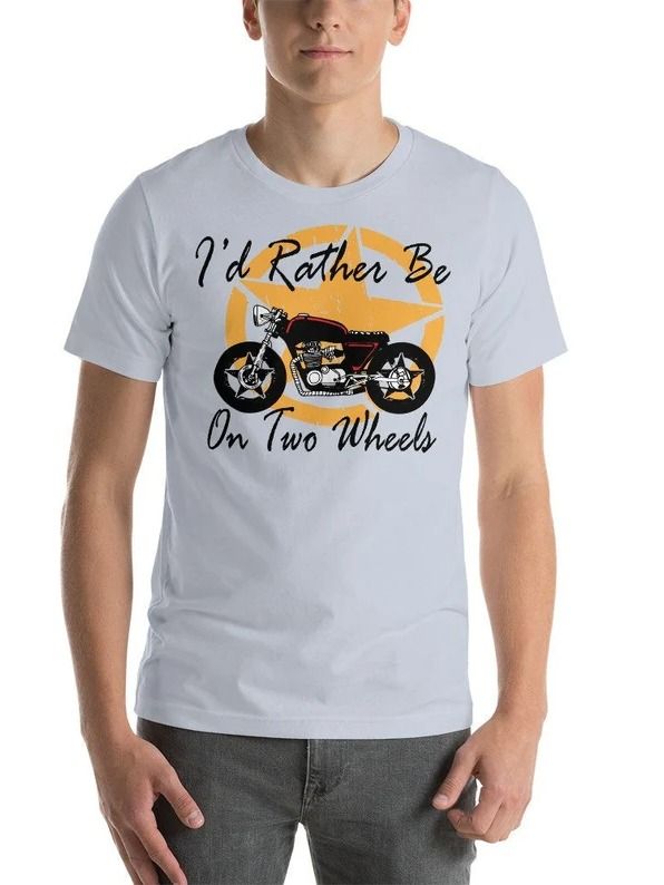 I'd Rather Be On Two Wheels t-shirt product image (4)