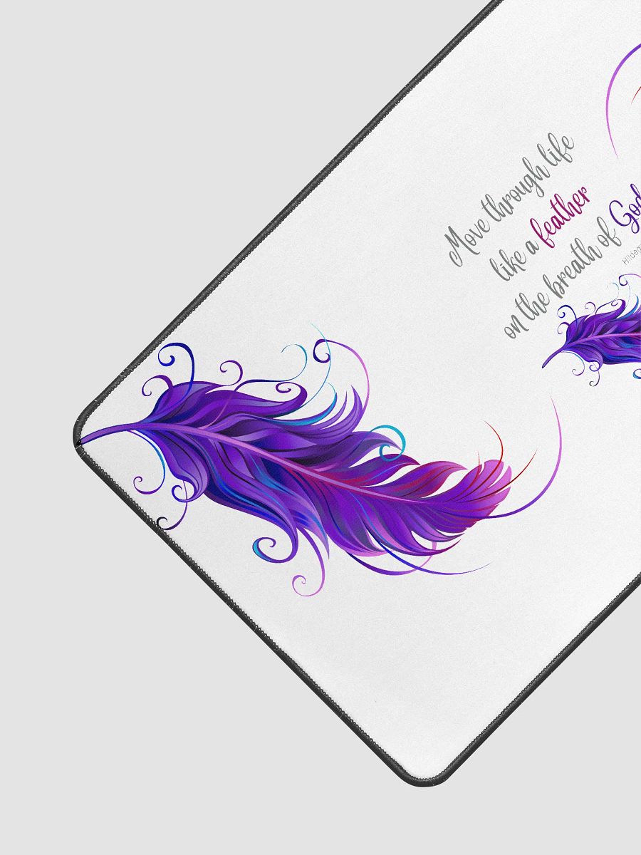 Move through Life like a feater Deskmat product image (3)