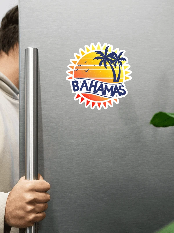 Bahamas Magnet : Bahamas Beach Sunset product image (1)