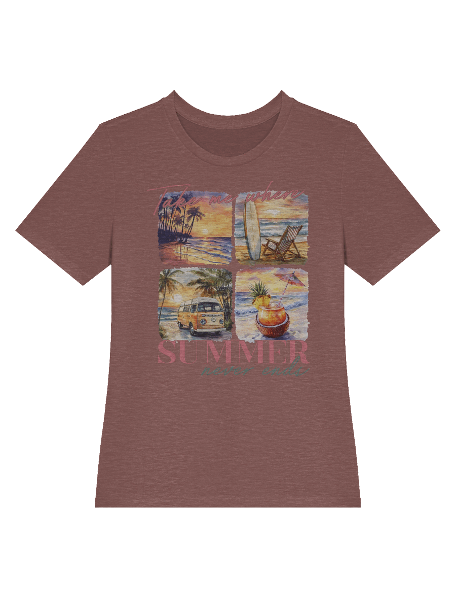 Women's Supersoft Relaxed-fit T-Shirt Summer Graphic product image (4)
