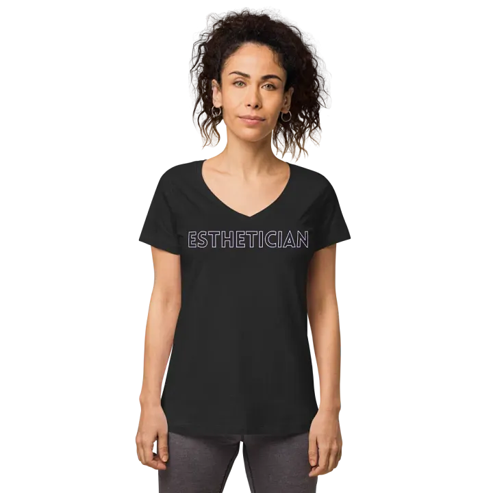 Block Letter Esthetician shirt product image (1)
