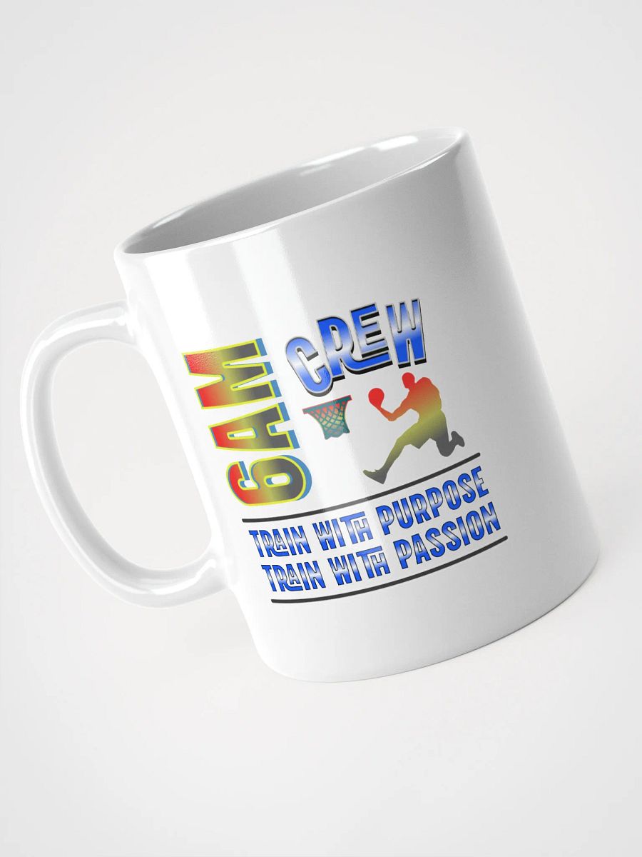 6AM Crew Train With Purpose Train With Passion Basketball Mug product image (2)