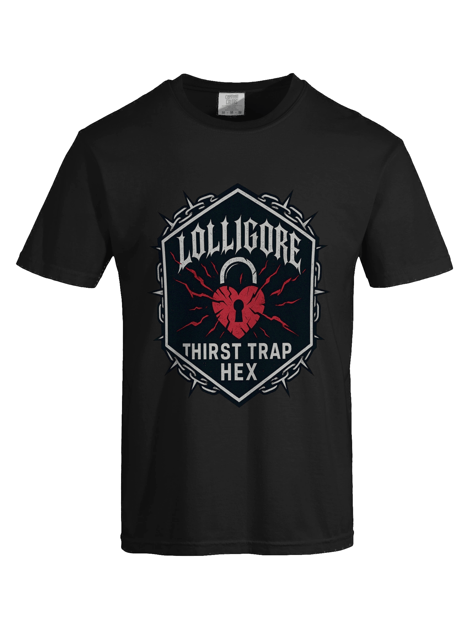 Lolligore — “Thirst Trap Hex” Emblem Tee product image (4)