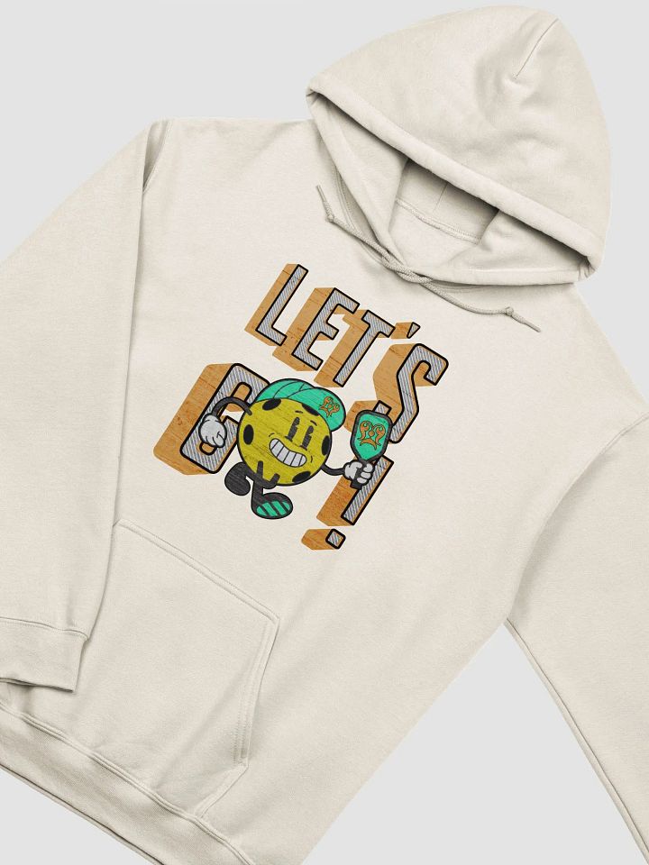 Lets Go Pickleball Mascot Adventure Ready Hoodie product image (18)