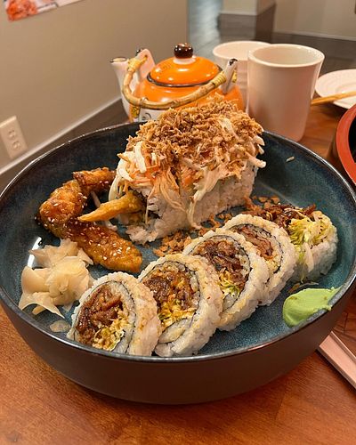 I got to try some delicious Sushi this week and it made my belly and taste buds super happy! 😁🤤

#Sushi #Food #Foodie #Yummy ...