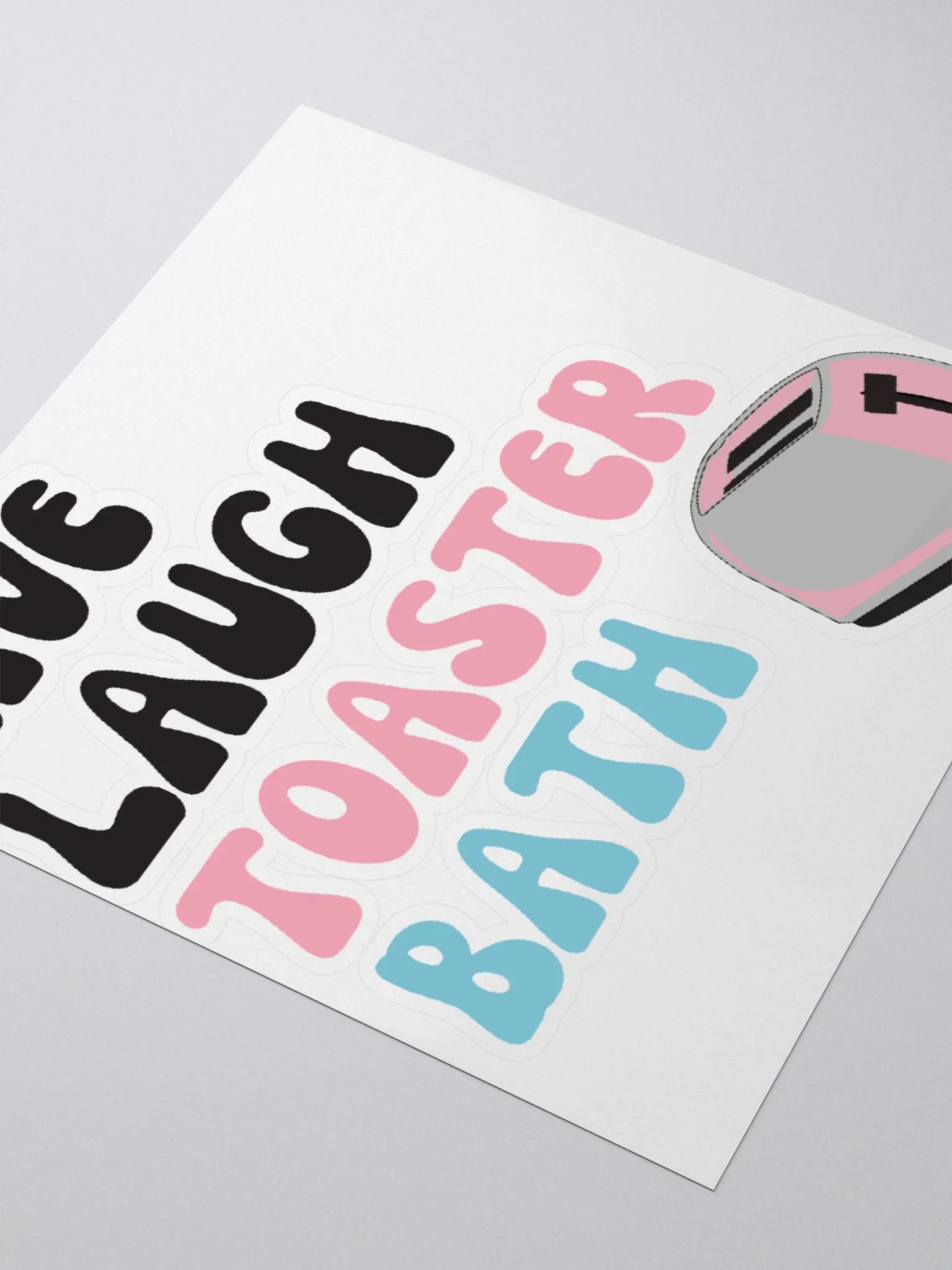 LLTB Sticker Black Lettering product image (8)
