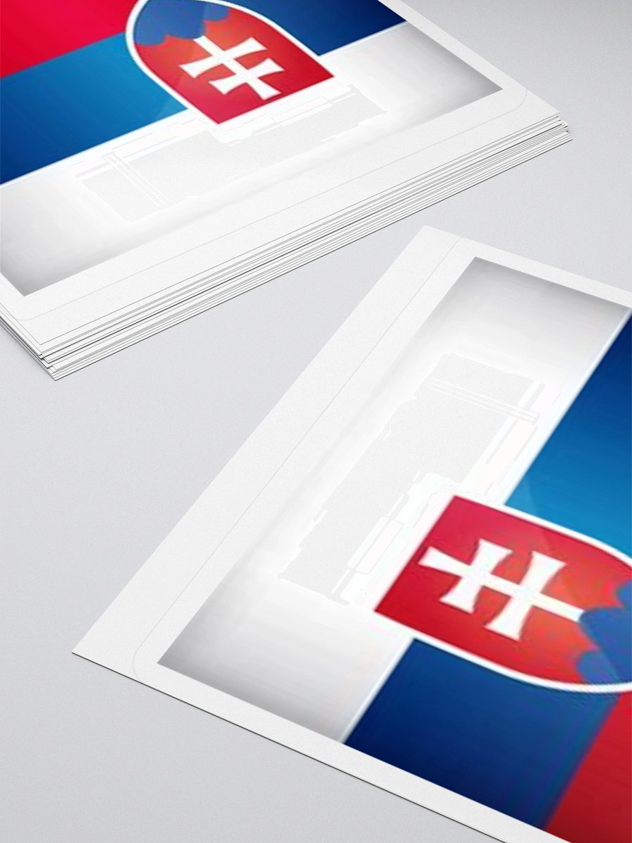 Slovakia Flag Sticker - Durable Vinyl for Indoor Use - Multiple Sizes Available product image (12)