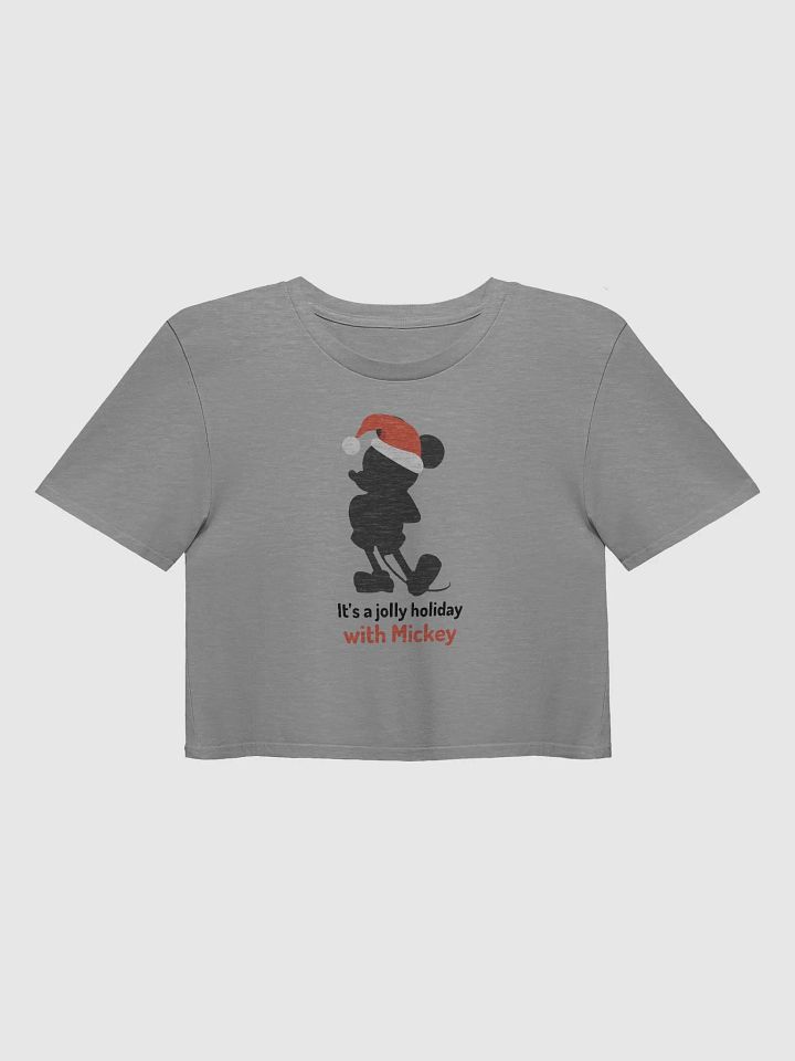 Mickey Mouse Jolly Holiday Cropped Tee product image (5)