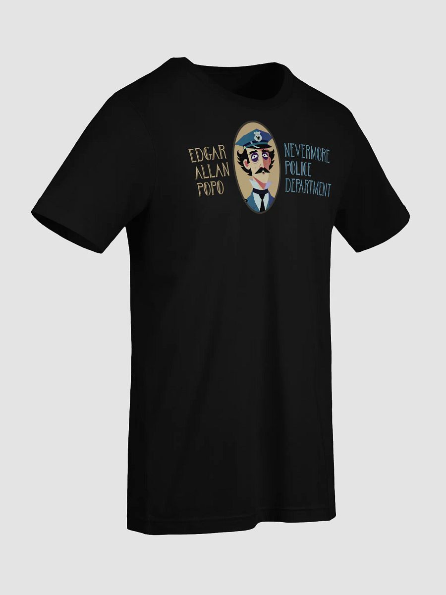 Edgar Allan Popo Nevermore Police T-Shirt product image (19)