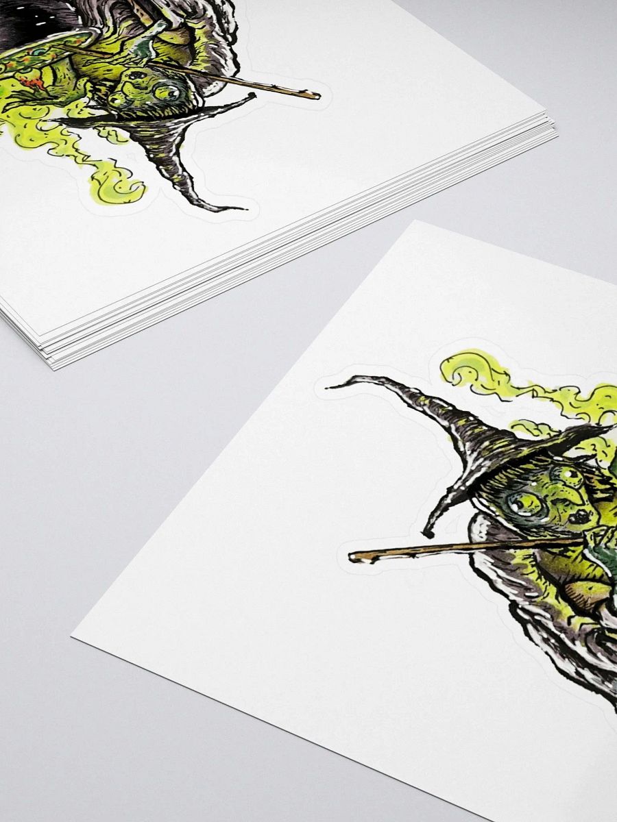 Glowing Witch Eyeballs Sticker product image (12)