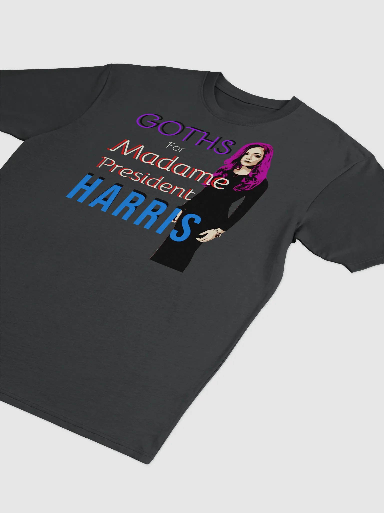 Short Sleeve T-Shirt Goths For Madame President Harris product image (3)