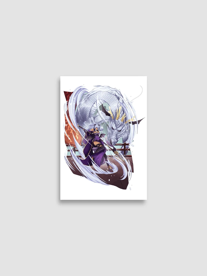 Dragon Queen Koko Anime Style Matte Paper Poster product image (6)