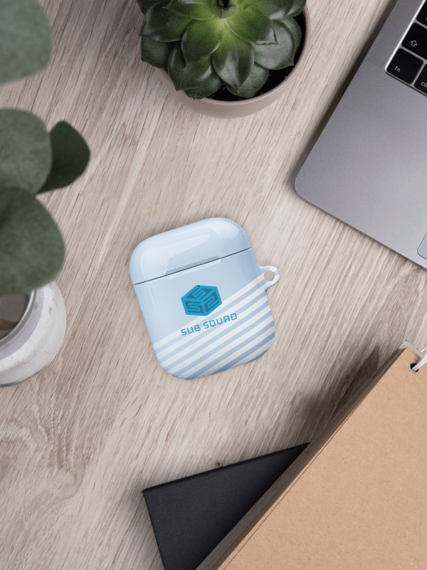 Sub Squad Official AirPods® Case - Stripy Blue product image (1)