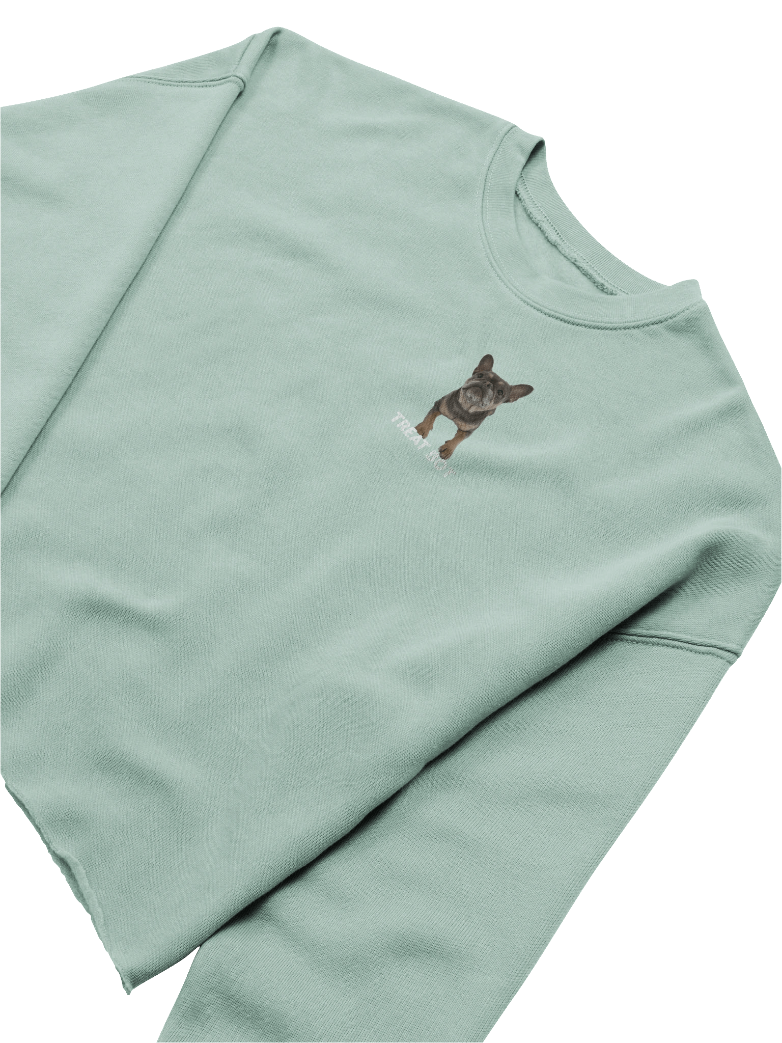 TreatBot OG Crop Top Sweatshirt product image (5)