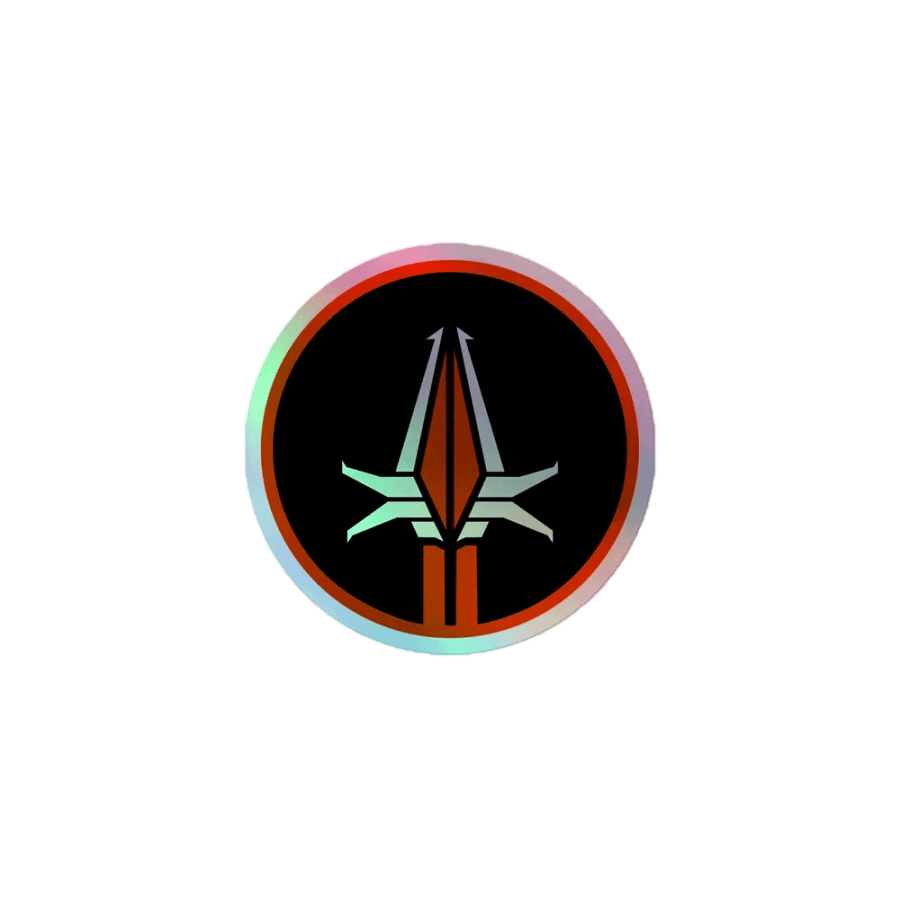 FRCN Sticker - Single Round Holo product image (1)