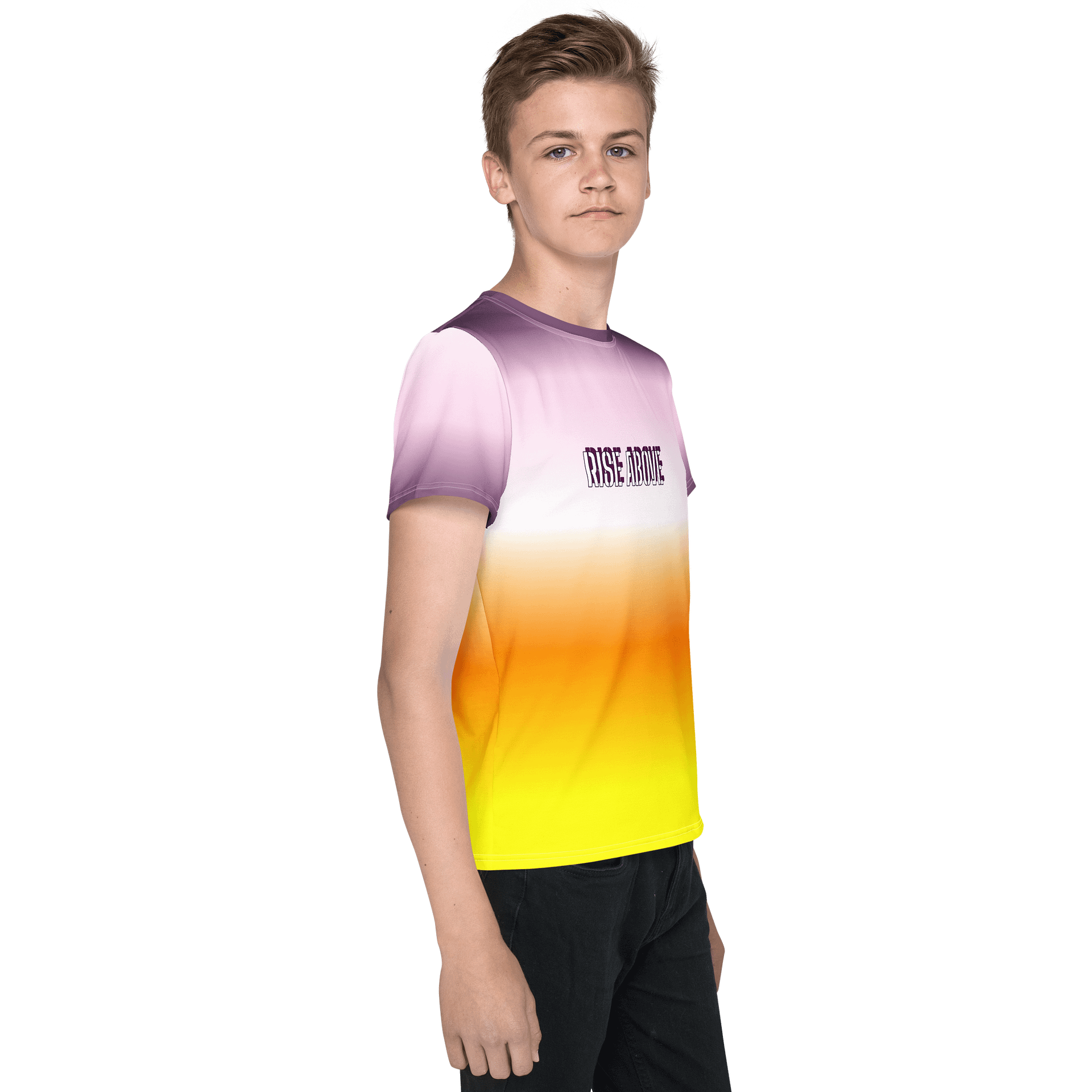 Dreamy Gradient Youth T-Shirt product image (4)