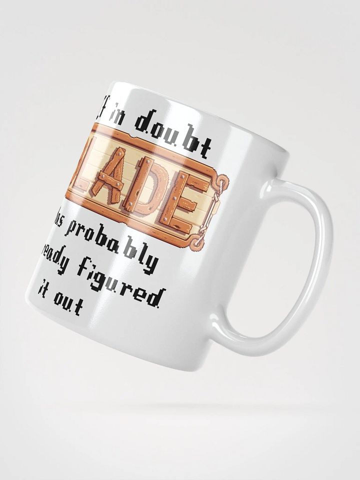 If in doubt Mug product image (2)