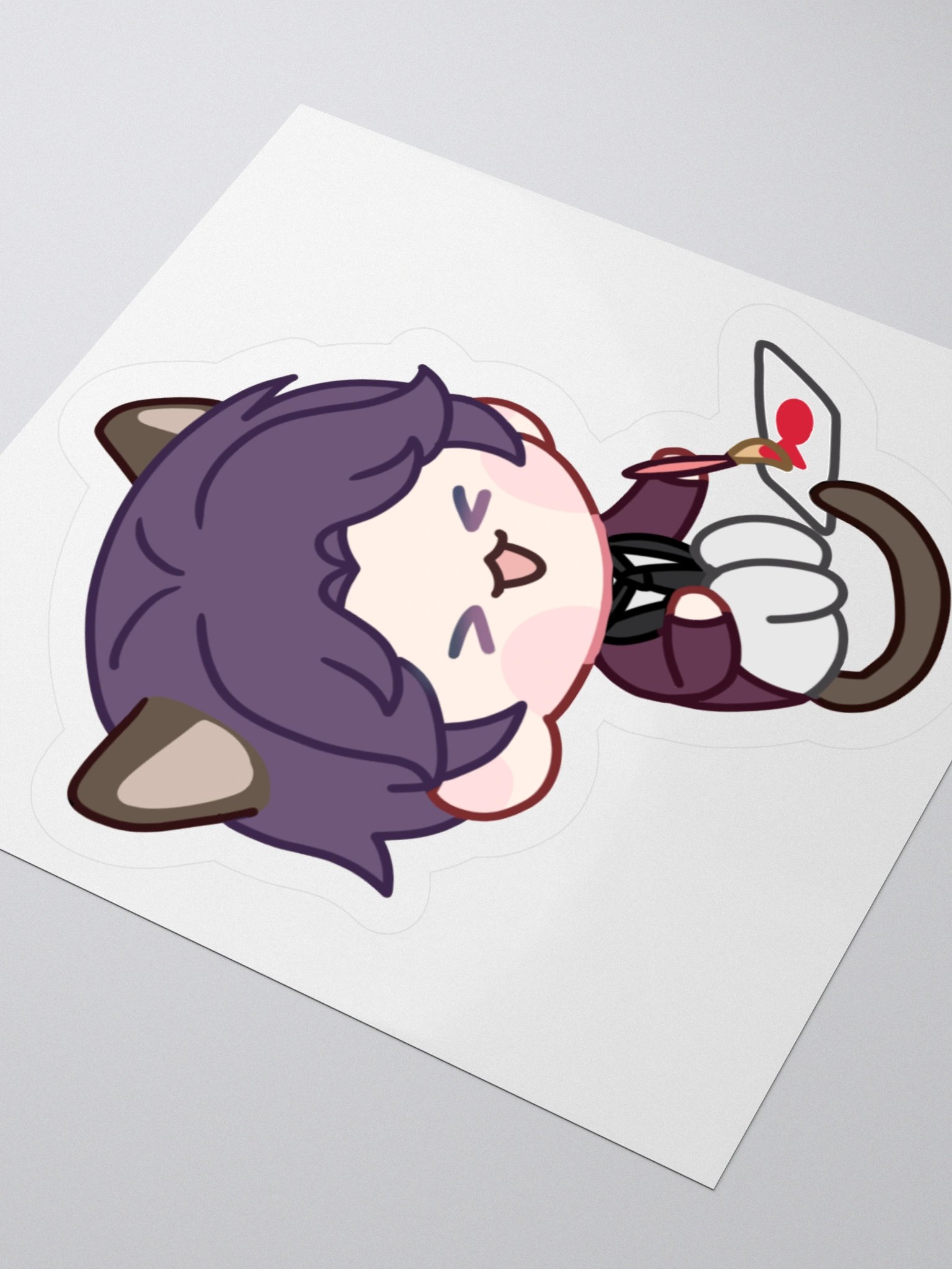 Rafayel Cat Chibi Sticker product image (8)