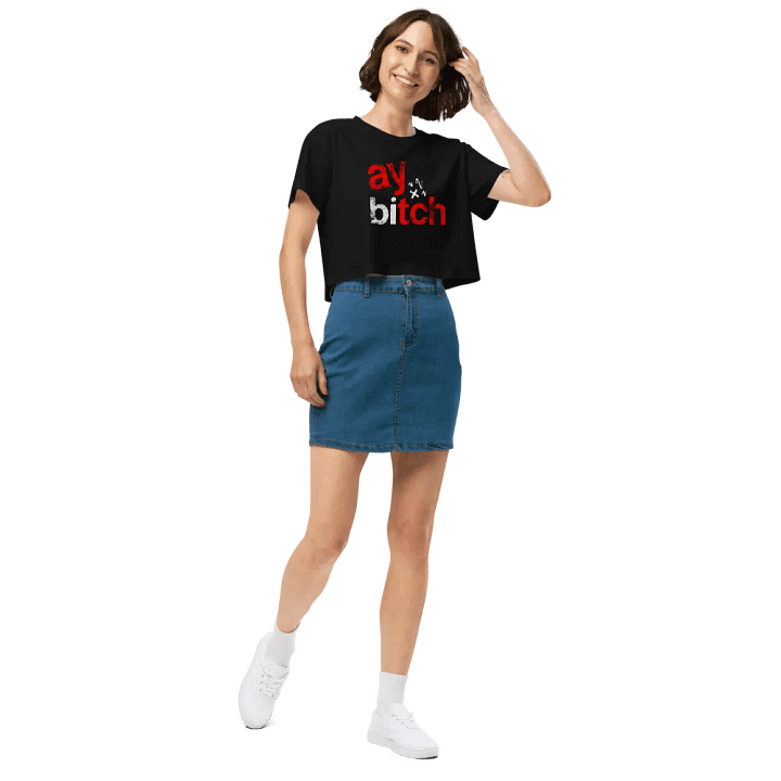 Ay Bitch Women's Crop Top product image (2)