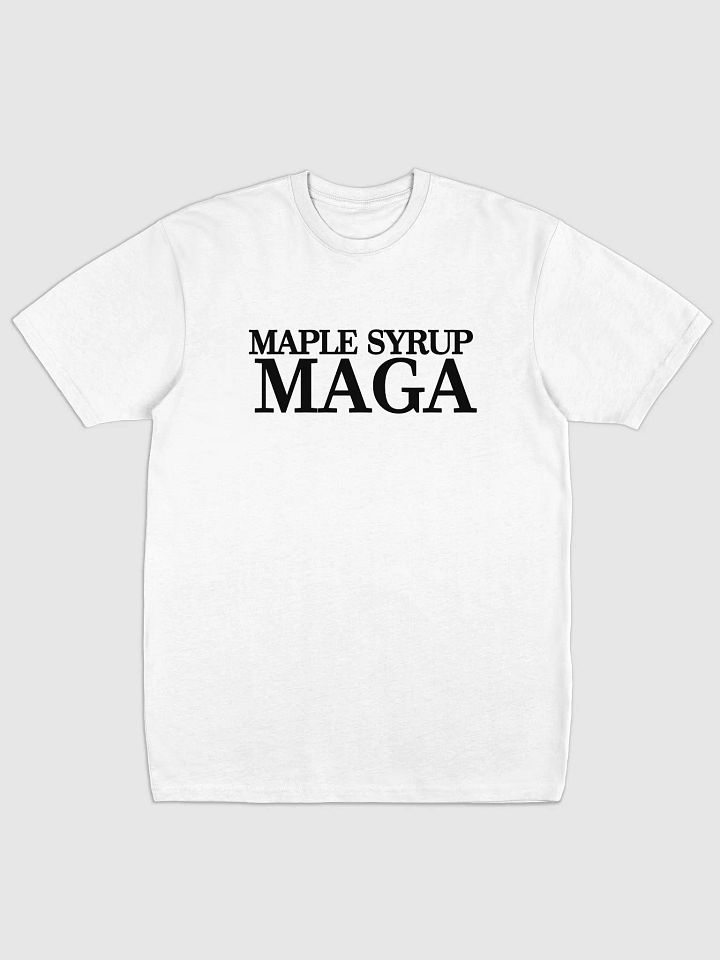 MAPLE SYRUP MAGA White T-SHIRT product image (1)