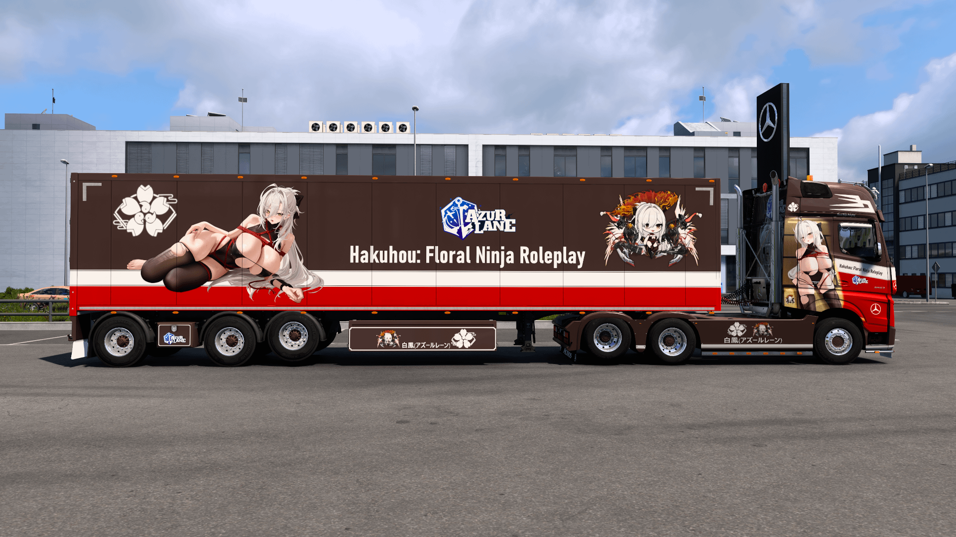 [ETS2] IJN Hakuhou (Floral Ninja Roleplay) - Azur Lane [Combo Skin] product image (3)