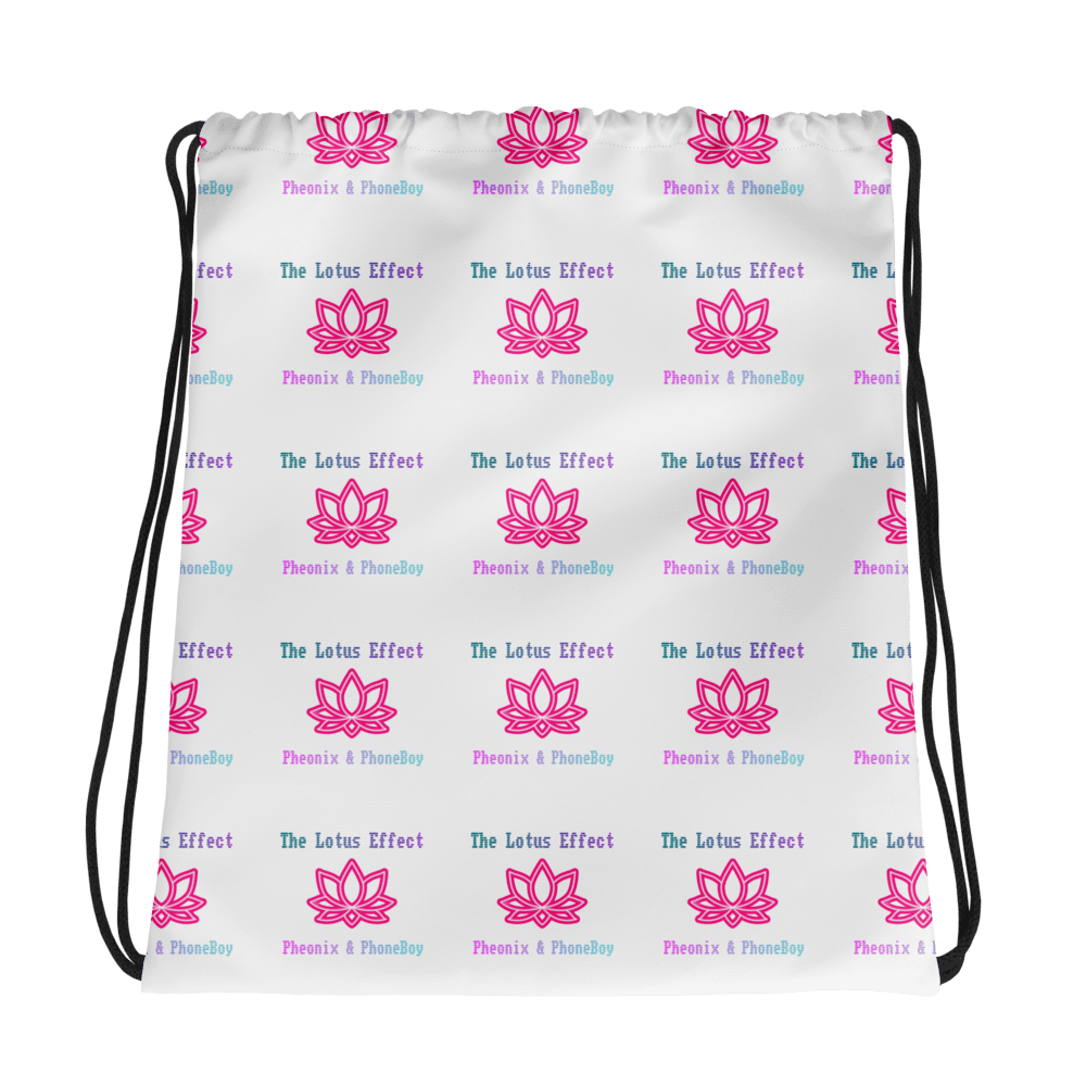 Lotus Multi-Logo Drawstring Bag product image (1)