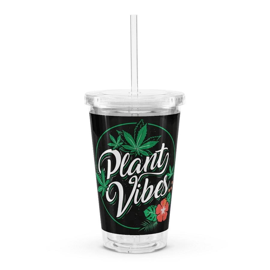 PLANT VIBES TUMBLER 16OZ product image (1)