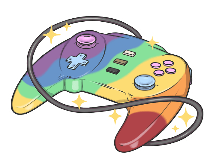 sticker : gay-min controller product image (1)
