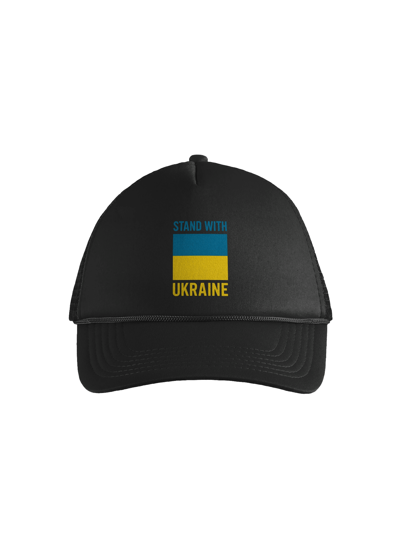Stand with Ukraine Foam Trucker Hat product image (9)