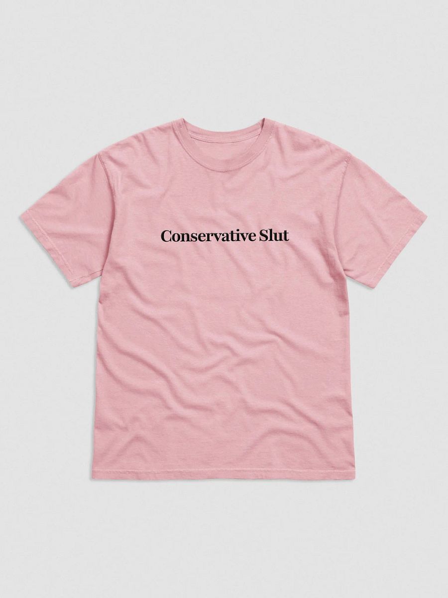 'Conservative Slut' Embroidered Tee product image (1)