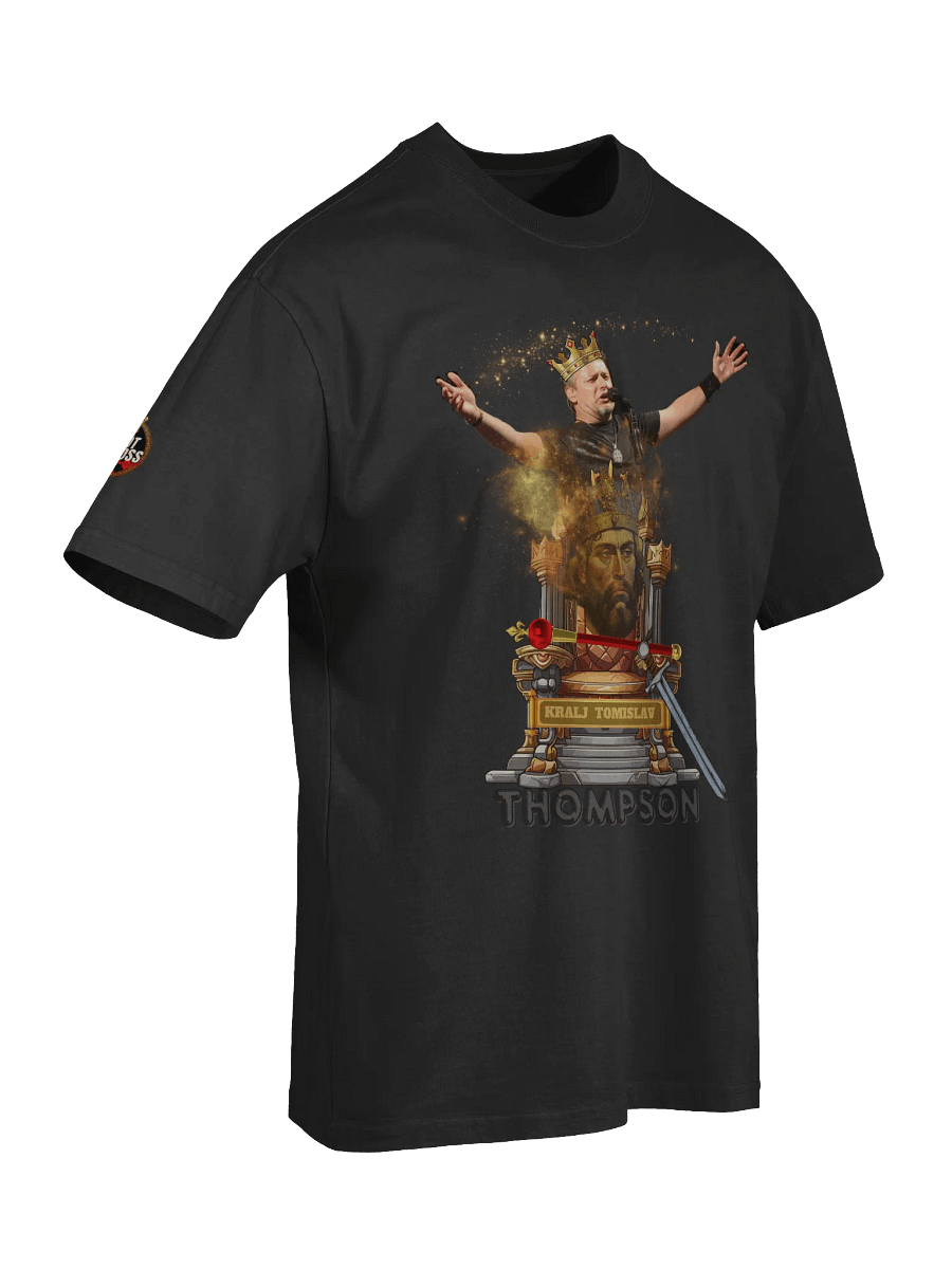 Royal Heritage Checkered Shield T-Shirt Thompson King Tomislav product image (7)