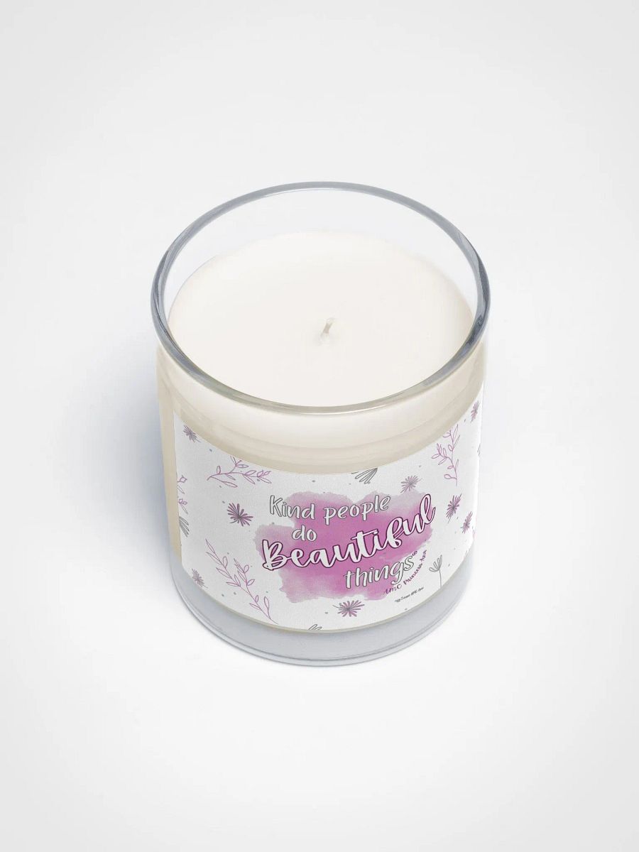 KPDBT - White/Pink candle product image (3)