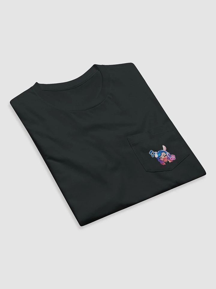 Mini-Rabbit Yelling on Your Chest - Jersey Pocket t-shirt product image (1)