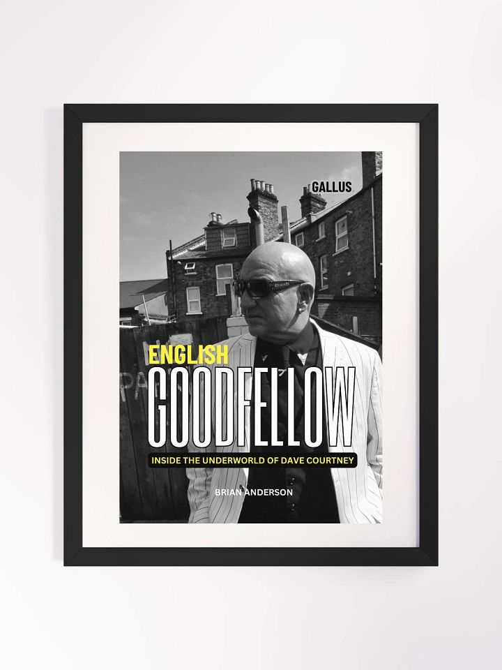 Large Dave Courtney Framed Poster product image (1)