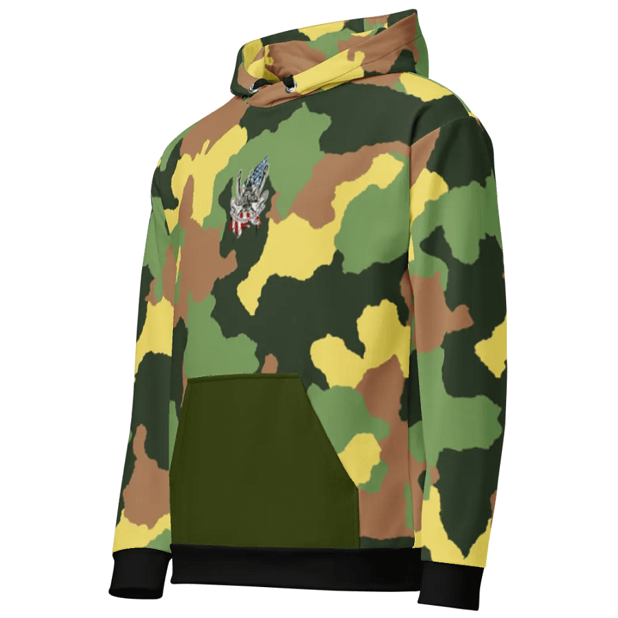 Green Camouflage Pacific Titan & CE Flage Hoodie product image (3)