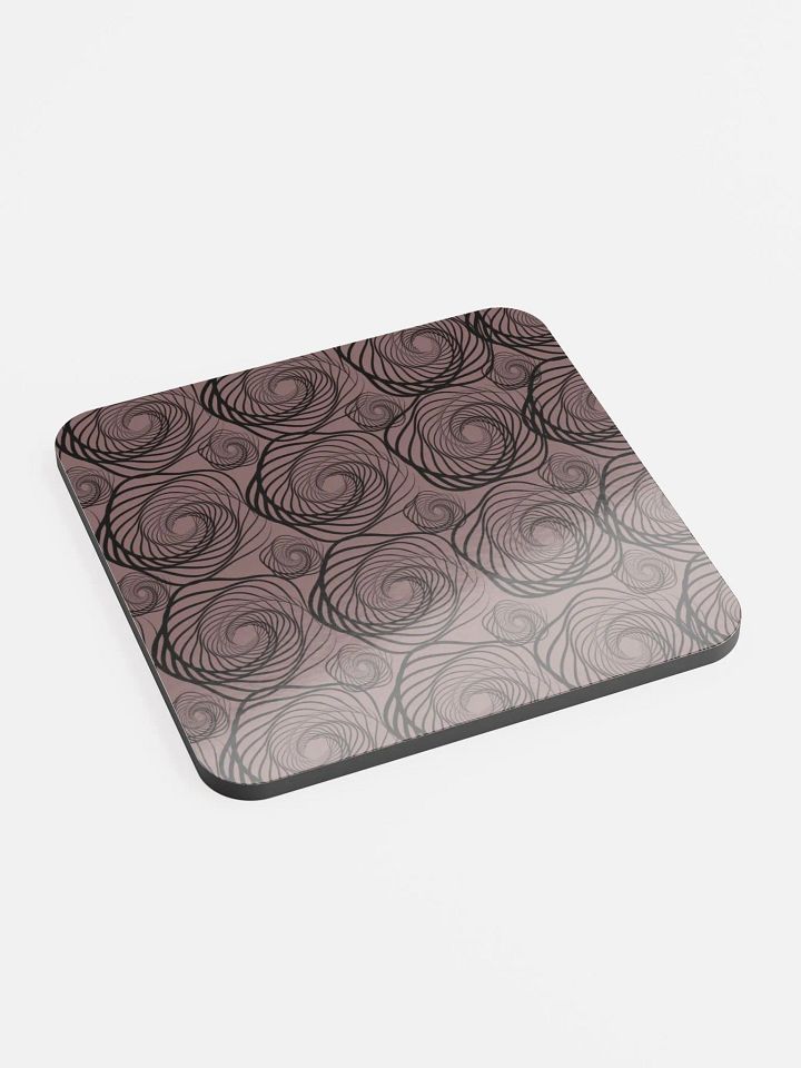 Swirling Elegance Cork Coaster for stylish men and women product image (2)