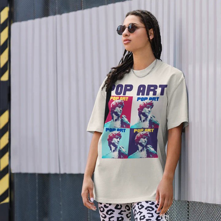 Pop art t-shirt product image (2)