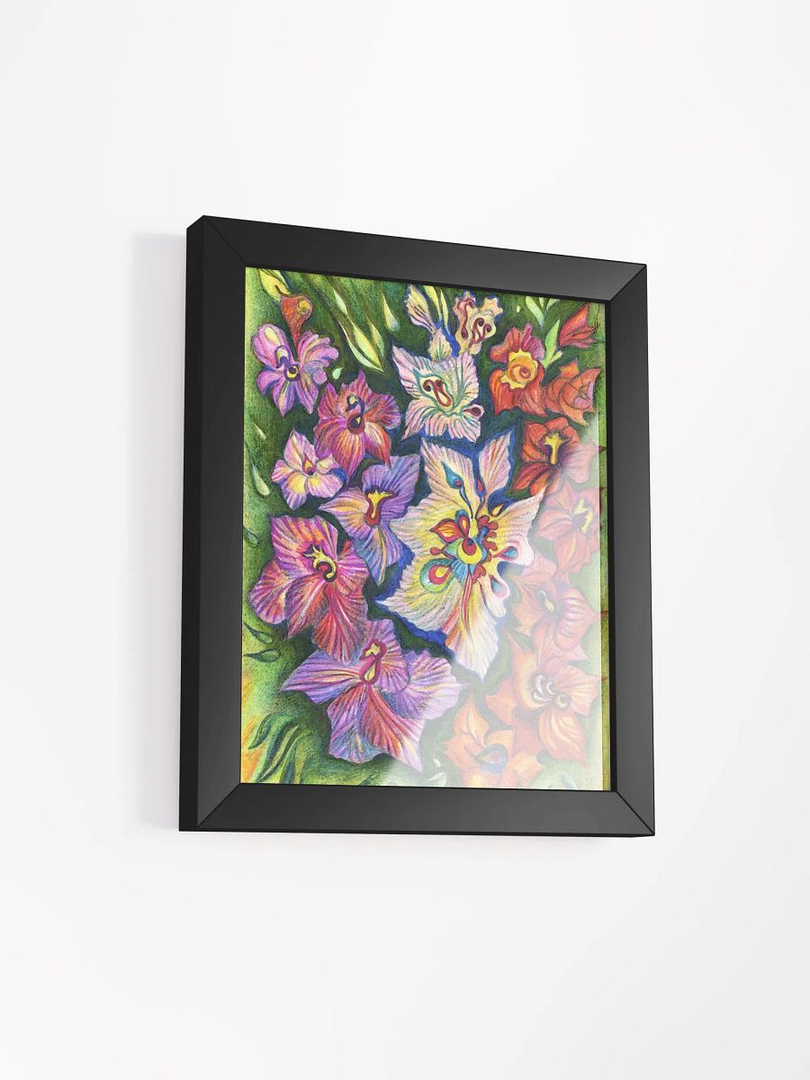 Whimsical Floral Wonderland Matte Poster - Purple Flowers product image (6)