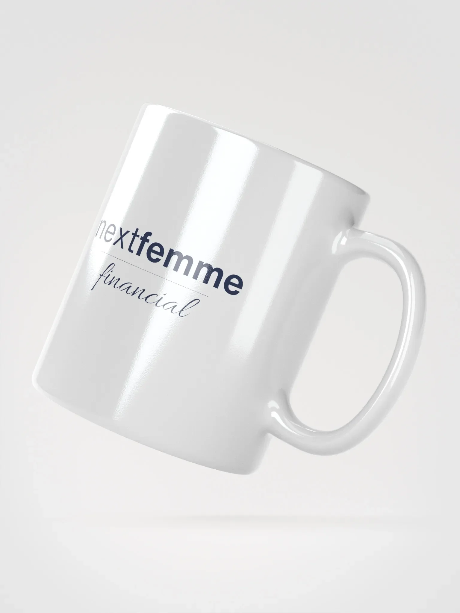 Vivid Vibes Ceramic Mug with Navy Logotype product image (2)