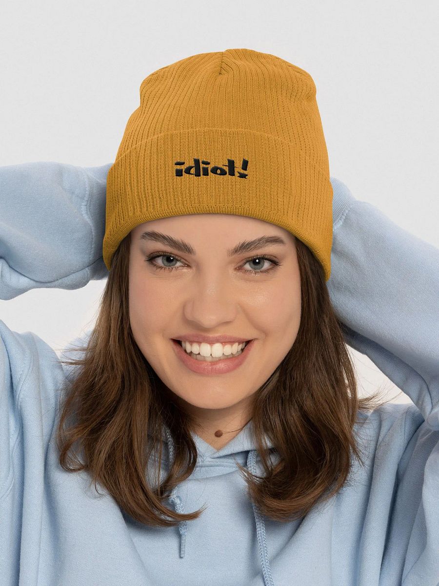 Idiot! Bold Beanie product image (6)