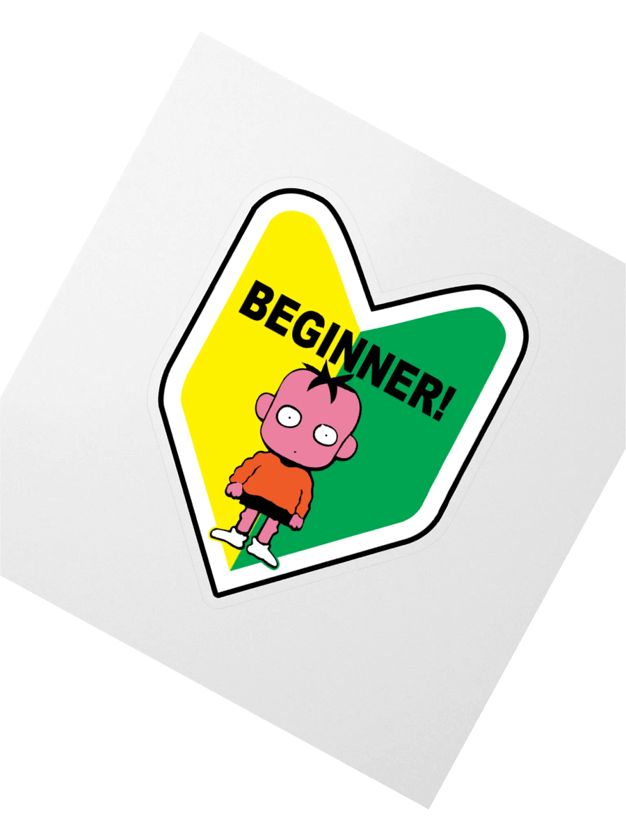 Beginner Driver Sticker product image (2)