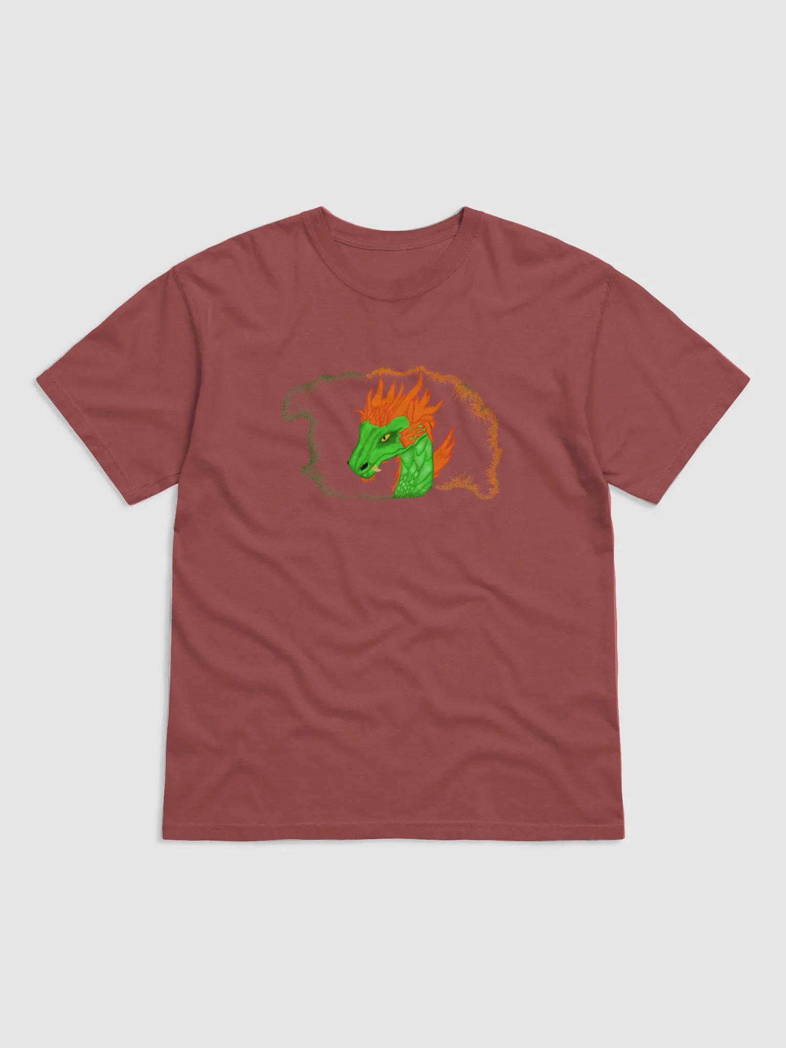 Dragon's Blaze Cotton T-Shirt product image (1)