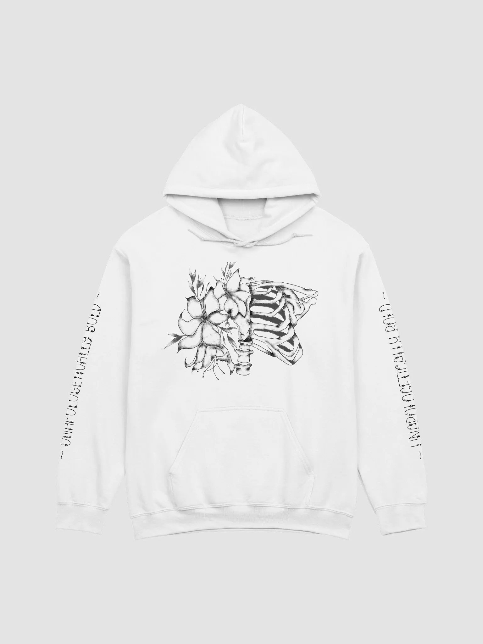 Unapologetically Bold Hoodie (White) product image (1)