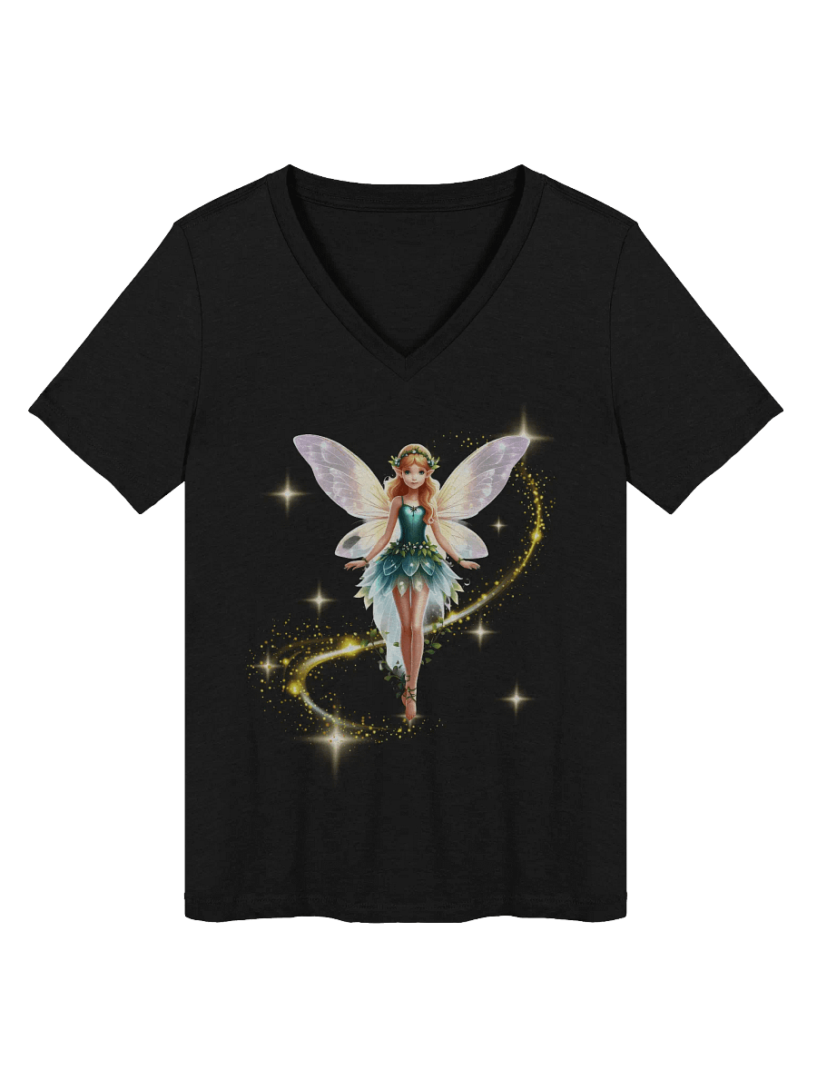Enchanted Fairy V-Neck Tee Bella+Canvas (Women's) product image (1)