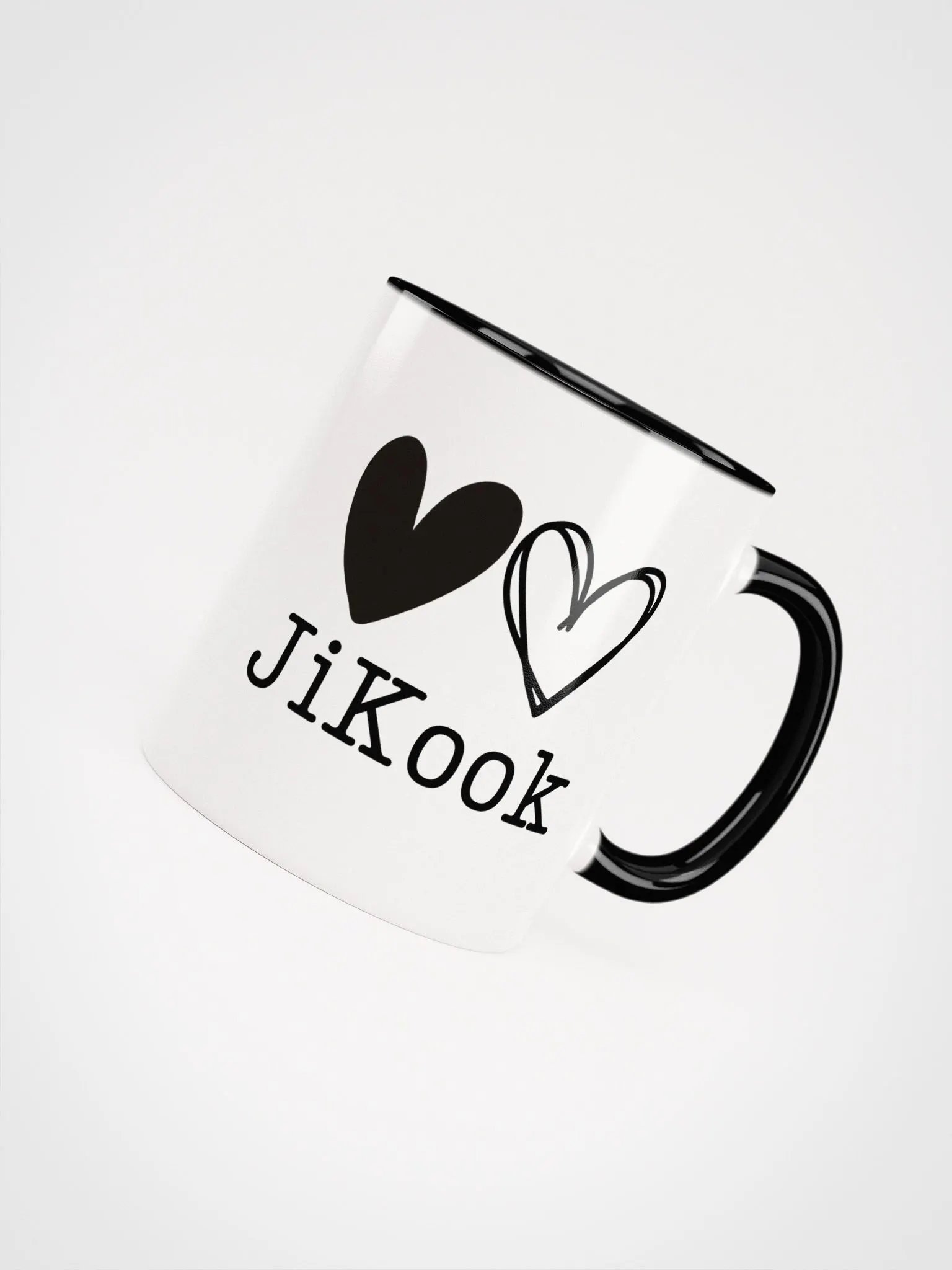 The Black and White Couple mug product image (1)