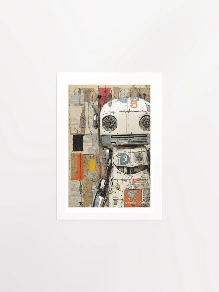 Industrial Robot Retro Poster by Edward Martin product image (3)