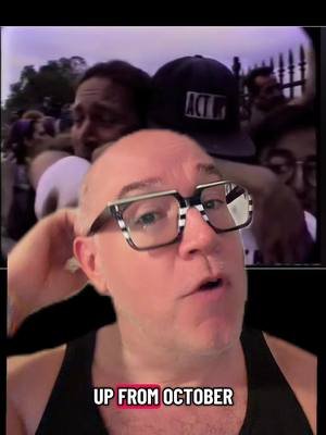 Protest vs. parade. #fyp #fyppppppppppppppppppppppp #actup #aids #ice 