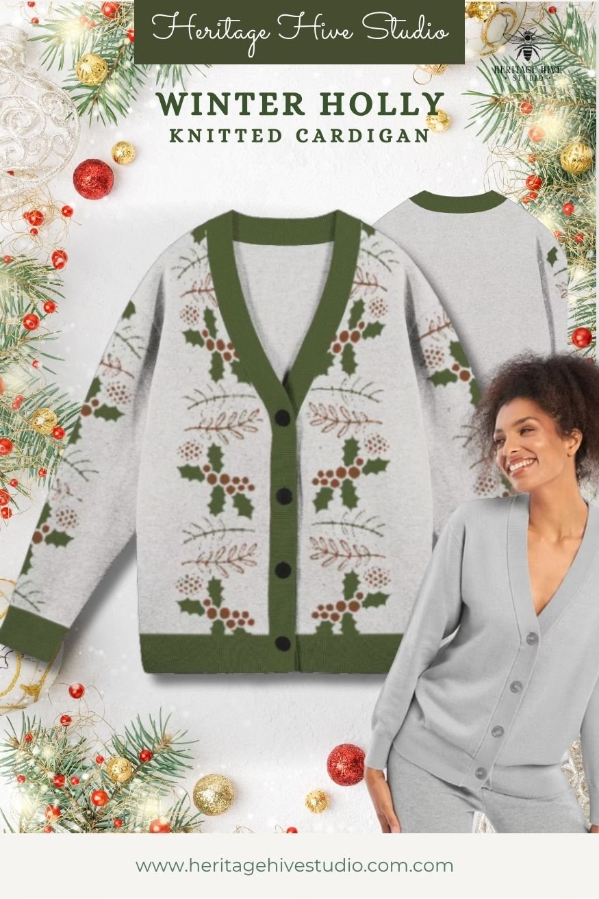 Evergreen Whispers Cardigan product image (1)